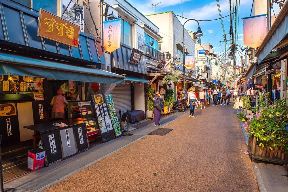 Yanaka Ginza shopping street