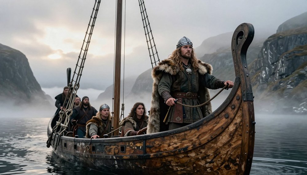 The Vikings voyage to America